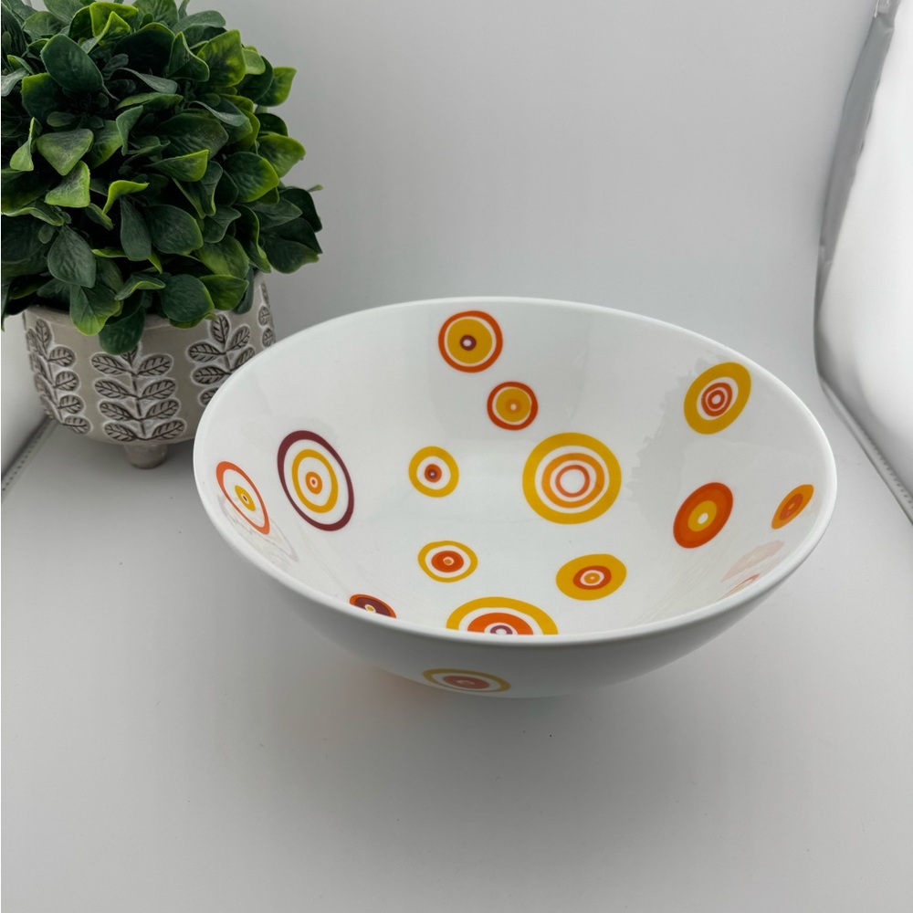 Daisy Dog Studio Ceramic Polka Dot Bowl - New York